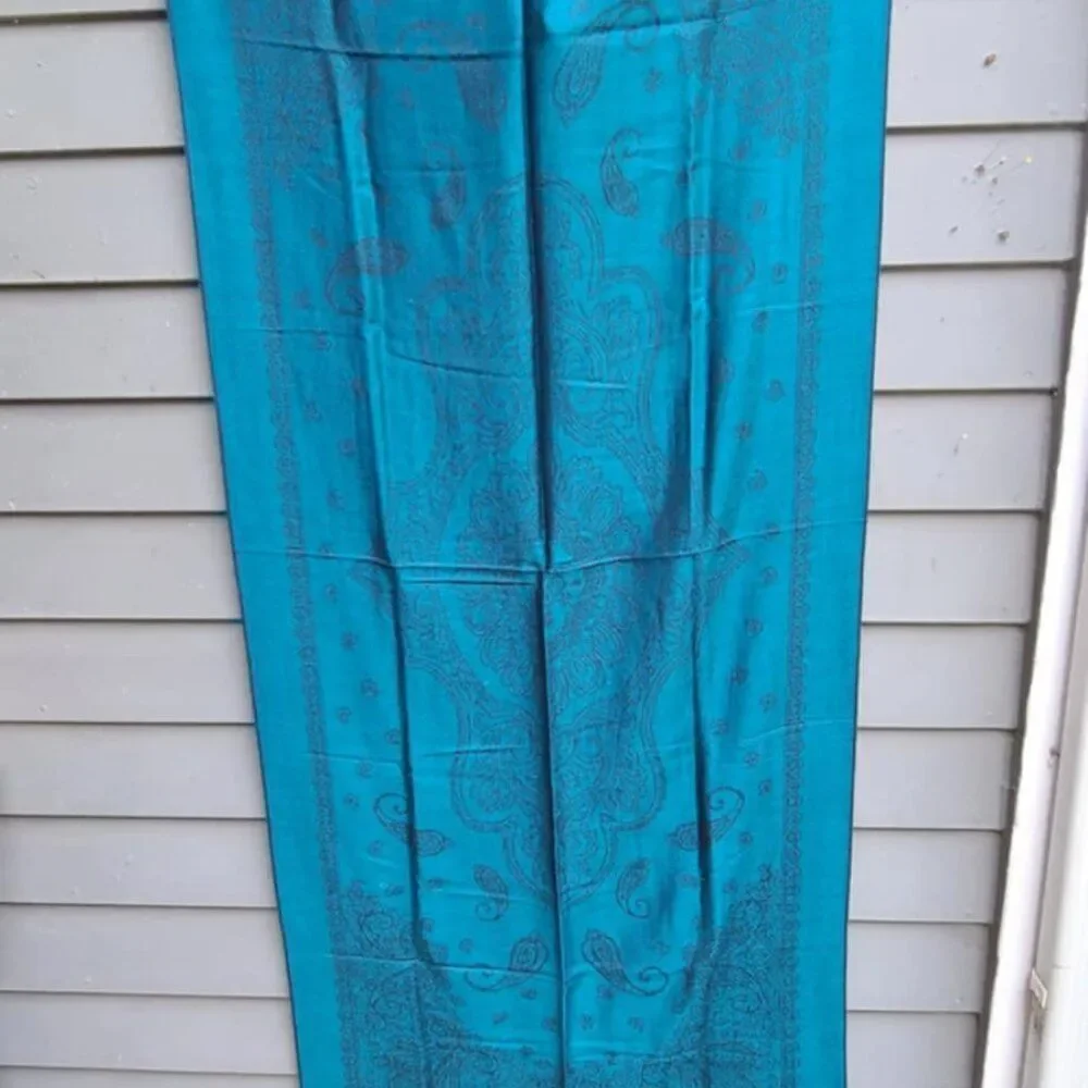 Green 100% Cashmere Pashmina